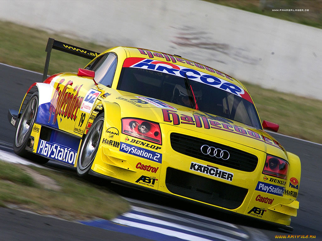 audi, tt, dtm, 